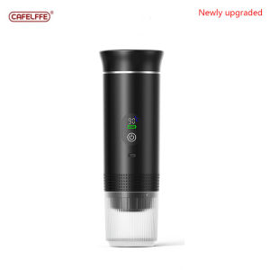 Cafelffe Portable Espresso Coffee Machine With Digital Display 3-in-1 Capsule Coffee Maker for Car & Home Camping Coffee Maker