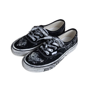 BOOM GUY Explosive Energy 70% 2024 New Canvas Shoes Women Change Graffiti R Joker Student Board Shoes