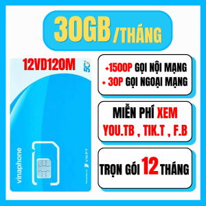 (FREE 1 NĂM) Sim Vinaphone Miễn Phí Xem YTB TIK Không Giới Hạn Truy cập Data Full Tốc Độ Cao 12VD89P D500 12TD49 12D159V 12VD120M 12THAGA70N 12FCLUB U1500 FHAPPY | FREESHIP - CHƯA KÍCH HOẠT