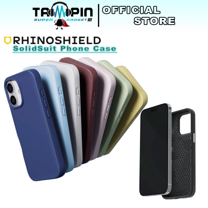 RhinoShield SolidSuit Case for iPhone 16 Pro Max 15 Pro Max 15 Pro