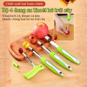 Dụng Cụ Lấy Hạt Trái Cây Bằng Thép Không Gỉ/PP Tay Cầm Chắc Chắn/Sử Dụng Tiện Lợi/Thiết Bị Loại Bỏ Hạt Cho Nhà Bếp