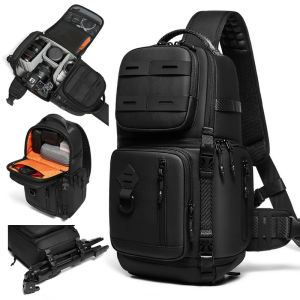 SEA CHOICE Sling Camera Bag SLR/DSLR/Mirrorless Bag ShockproofMultifunctional Shoulder Bag Suitable for both Men and Women