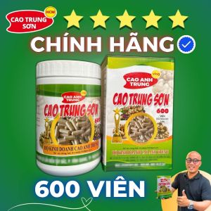 CAO TRUNG SƠN TRỌN BỘ VIÊN UỐNG HỖ TRỢ XƯƠNG KHỚP TIÊU VIÊM THẢI ĐỘC