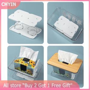 [COD] CHYIN Creative Spring Holder Tissue Box Automatic Lift Spring Loaded Tissue Box Tissue Spring Bracket Car Tissue Box Spring Holder