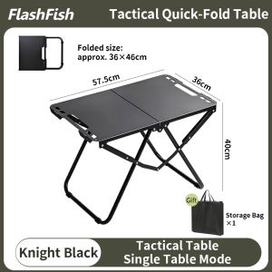 FlashFish IGT Tactical Table Automatic Folding Portable Outdoor Picnic BBQ Table Quickly expand