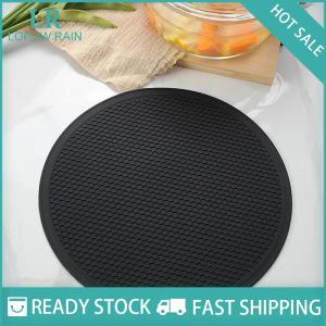 LF Wholesale✨Flash Sale ✨ Large Silicone Mat Coaster Heat Resistant Placemat Honeycomb Nonslip Pot Holder Table Mat Round Cup Mat Kitchen Accessories