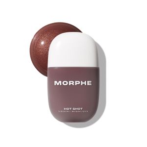 Morphe Hot Shot Sun Bronzing Drops - Waterweight Liquid Bronzer Drops with Niacinamide for Glowing Skin Hydration & a Natural Radiant Finish - Bronze Bombshell (1 Fl Oz)