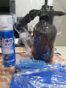 Aircond Cleaning 1 Set Airconditioner Clean Cover Aircondition Tool Cleaner Air Condition Cleaning Sets 空调清洗组合