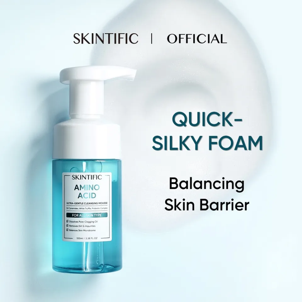 ✦SKINTIFIC Amino Acid Ultra-gentle Cleansing Mousse♬