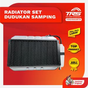 TRS Radiator Set Dudukan Kanan Kiri Pendingin Mesin Motor Roda Tiga Kaisar 250cc Jialing Spareparts Original TRS JOGJA