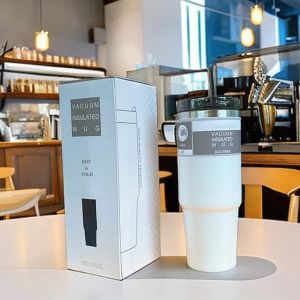 แก้วน้ำสแตนเลสแก้วเก็บความเย็นขนาด 30 ออนซ์เก็บความเย็นได้เป็นอย่างดี รับรองว่าไอน้ำจะไม่ติดกระจก ถ้วยติดรถยนต์ ราคาถูก วัสดุสแตนเลส 2 ชั้น