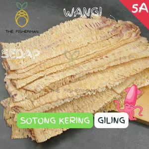 10kg Sotong Giling Original Belum Bakar 超香自烤鱿鱼BORONG [BBQ King/Bahan Lumek Merah Sabah/Sarawak] Gawai & Kaamatan & Raya (5KG/10KG) - The Fisherman
