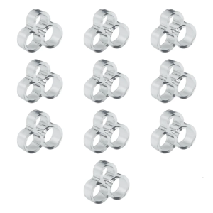 Stable Structure Plain Door Stoppers Wall Protecting Doorknob Bumpers Furniture Protecting Crash Pad for Bathroom Indoor