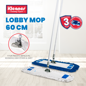Kleaner Alat Pel Alat Pel 60 Cm Lobby Duster Floor Mop Pembersih Lantai GSA011