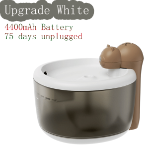 2.2L Pet Water Fountain Intelligent Wireless Automatic Induction Super Mute USB charging Cat Water Dispense