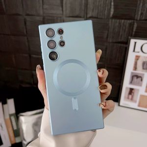 Ốp lưng TPU dạng nhám từ tính cho Samsung Galaxy S26 Ultra tương thích với MagSafe mang lại bảo vệ toàn diện