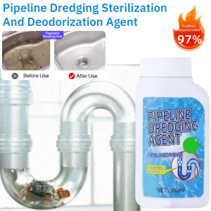 Pipeline Dredging Agent Sewer Blockage Dissolving Cleaners Kitchen Floor Drain And Sewer Dredging Powder