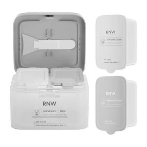 RNW Mud Mask Face Two Color Hydrating Removes Blackheads Cleans Pores