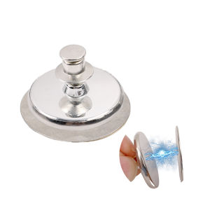 10Sets Adjustment Magnetic Curtain Closed Button for Window Curtains Magnet Close Buckle Detachable Buttons Home Decoration