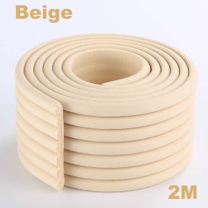 【No dead Angle to protect】 Soft Foam Edge Protector for Baby 2M Send 3M glue Baby Safety Edge Guard Strip bumper strip Anti-collision strip Suitable for the elderly children and pregnant women
