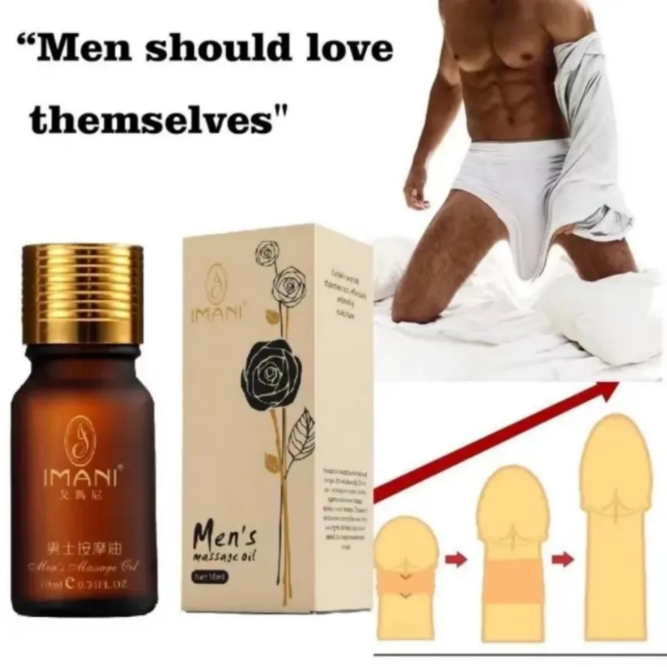 IMANI Men, increase liquid, massage essential oil, private parts quickly  become large and thick, the fun of sex | Lazada