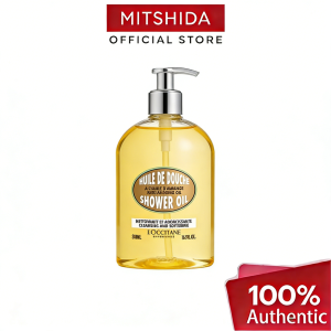 Loccitane Almond Shower Oil - Creamy Foam - Easy to Rinse - 500ml