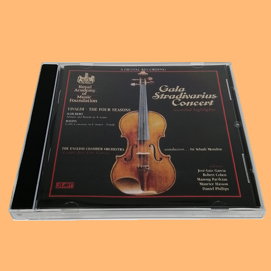 "The most expensive concert" CD fever disc of famous piano and violin