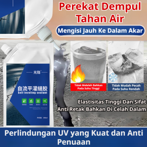 ✨【Pengeringan Cepat 2 Jam】Lem Dempul Cepat Kering/Agen Perbaikan Retakan Lantai Semen/Perekat Retakan Beton/Bahan Perekat Retakan Lantai Anti Air Tahan Retak Elastis/Perekat Atap Waterproof/Isi Celah Perbaiki Retakan