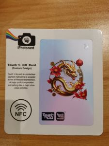 Touch n Go Card NFC TNG - LIMITED EDITION - YEAR OF THE DRAGON - Card with NFC function