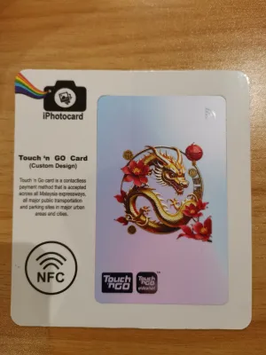 Touch n Go Card NFC TNG - LIMITED EDITION - YEAR OF THE DRAGON - Card with NFC function