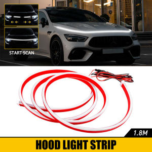 Car Grill Led Light Car Led Strip Light Car Hood Light Grill Led Strip Light Door Bonnet Welcome Light Car Headlight Headlamp Led Signal Light Car Sport Light LED DRL Daytime Running Light Lampu Led Kereta Lampu Led Motosikal