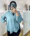 OUTER BABY CRUSH ATASAN WANITA BELAHAN SAMPING LIVIA BLUS BAJU WANITA BLOUSE KEKINIAN. 