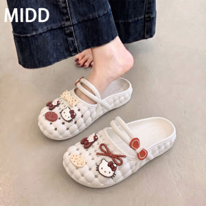 Free Shipping WomenS Croc Shoes 2026 New Summer Outdoor Breathable Non-Slip Cartoon Beach Closed-Toe Sandals