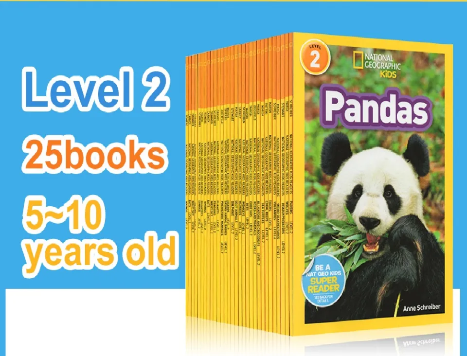 25 Books/Set English Picture Book National Geographic Kids
