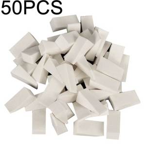 50pcs/Bag Disposable Soft Sponge Nail Gradient Coloring Stampers For Nail Manicure Tools