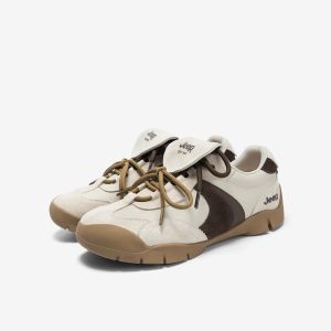 Jeep Spring Training Shoes for Women New Spring/Summer Rad Design Sense Niche Casual Shoes American Retro Sneakers