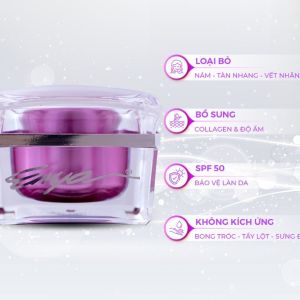 KEM ENYA ĐÔNG TRÙNG HẠ THẢO - LINH CHI 20G - XOÁ VÀ NGĂN NGỪA THÂM NÁM - TÀN NHANG - ĐỒI MỒI
