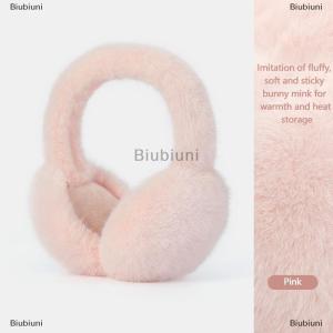[COD] Biubiuni Sang trọng earmuffs ấm gió chống đông bảo vệ tai earmuffs thoải mái mềm sang trọng earmuffs trang trí earmuffs
