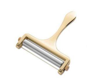 I know Stainless Steel Cheese Slicer with Adjustable Thickness - Perfect for Cheese Cutting Butter Slicing and More - Ideal Kitchen Gadget for Home Cooking