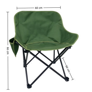 SD Camping Chair Compact Durable Lightweight Moon Chair for Outdoor Hiking Travel Beach