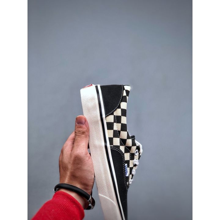 Vans era trainers outlet black white checkerboard