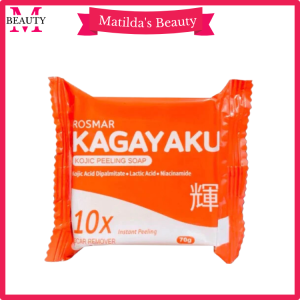 Rosmar Peeling Lotion Original with Niacinamide Soap Kagayaku Peeling Lotion Original Kojic Soap