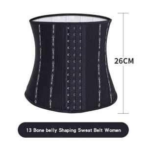 XUNDD Sweat Shapewear Corset Black Waist Trainer Body Shaper Body Shaper Adjustable Sweat Belt For Women Trimmer