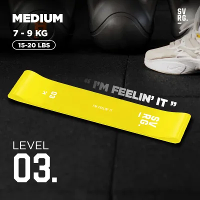 SVRG Short Resistance Band | Karet Tension - Stretch Band | Exercise Band | Lingkar 50cm | 100% P