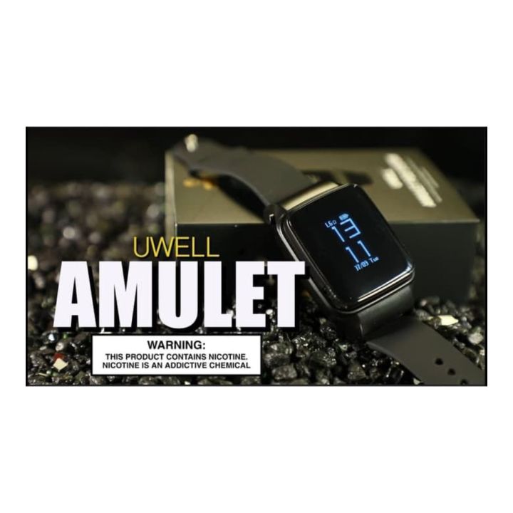 Smartwatch Vape Uwell Amulet Pod System Kit 370mAh 2ml Australia Uwell  Amulet Pod System Kit Review