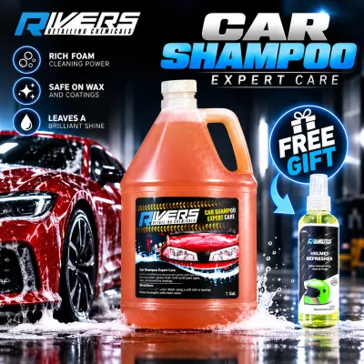 Rivers Expert Care Shampoo for cars or motorcycles - 1gal. (3.8 liters)