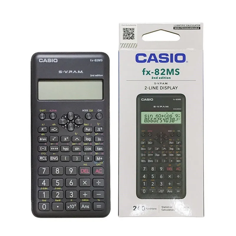 Sona Casio Fx-82ms Scientific Function Calculator