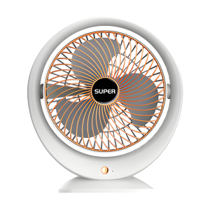 COD portable strong wind rechargeable USB mini desk fan Small noiseless firefly desktop electric fan