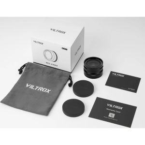 Viltrox WCL-X100VI Wide Conversion Lens for Fujifilm X100 Cameras (Black / Silver)