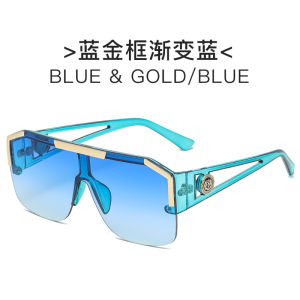 DOYM New One-piece Oversized Sunglasses for Womens Fashion Western Trend Sports Style Outdoor Cycling Windproof Goggles Shades for Ladies Summer Driving Frame DM111